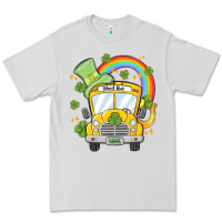 Dove Grey st. patrick's day school bus Premium Tee - MaliasSmallBusiness