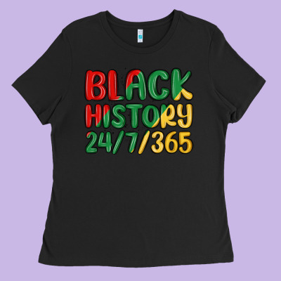 Black History Ladies Tee Designed By Maliassmallbusiness