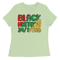 Matcha black history Ladies Tee - MaliasSmallBusiness