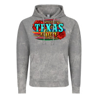 Cloud Rock Texas Chica with roses Vintage Hoodie - Jasminsmagicworld