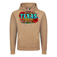 Vintage Coffee Texas Chica with roses Vintage Hoodie - Jasminsmagicworld