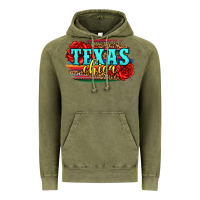Vintage Olive Texas Chica with roses Vintage Hoodie - Jasminsmagicworld