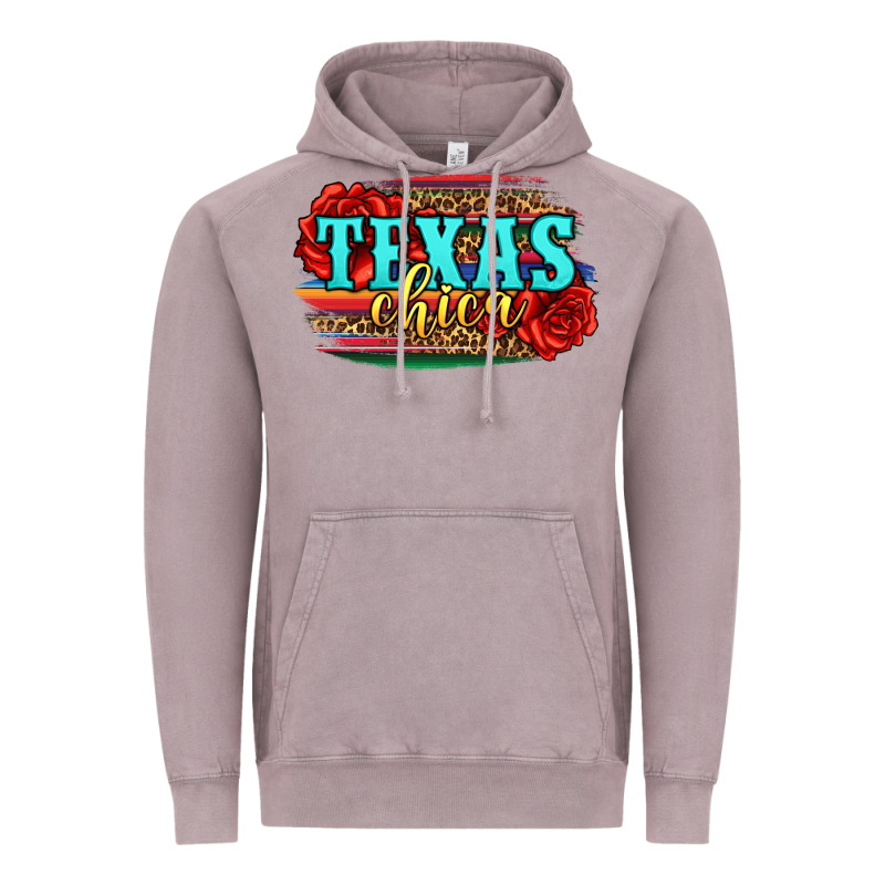 Texas Chica With Roses Vintage Hoodie by Jasminsmagicworld | Teevron