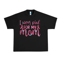 Black i wear pink for my mom Urban Heavy Tee - JahusDesignShop