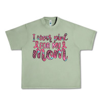 Oil Green i wear pink for my mom Urban Heavy Tee - JahusDesignShop