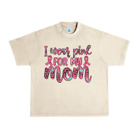 Sandshell i wear pink for my mom Urban Heavy Tee - JahusDesignShop