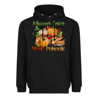 Black whatever spices your pumpkin Heavyweight Hoodie - BundleAndBundleShop