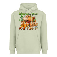 Matcha whatever spices your pumpkin Heavyweight Hoodie - BundleAndBundleShop