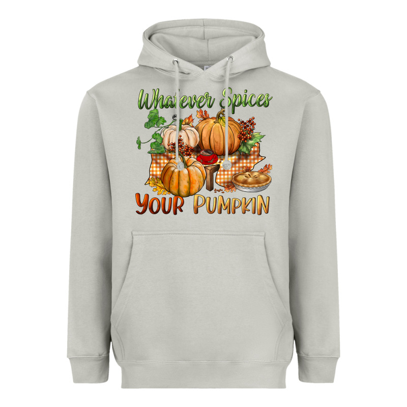 Whatever Spices Your Pumpkin Heavyweight Hoodie by BundleAndBundleShop | Teevron