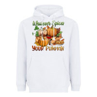 White whatever spices your pumpkin Heavyweight Hoodie - BundleAndBundleShop