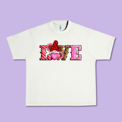 Valentines Day Gnomes Love Urban Heavy Tee Designed By Ranaportraitstore
