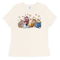 Bone easter coffee cups Ladies Tee - MaliasSmallBusiness