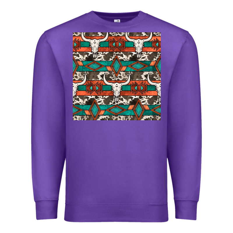 Native American Aztec Seamless Pattern 3 Premium Sweatshirt by BundleAndBundleShop | Teevron