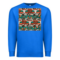 True Royal native american aztec seamless pattern 3 Premium Sweatshirt - BundleAndBundleShop