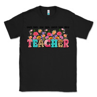 Black teach them love them watch them grow teacher Classic Tee - Artiststas
