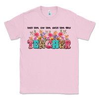 Bubblegum Pink teach them love them watch them grow teacher Classic Tee - Artiststas