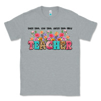 Heather Grey teach them love them watch them grow teacher Classic Tee - Artiststas