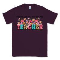 Plum teach them love them watch them grow teacher Classic Tee - Artiststas