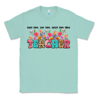 Seafoam teach them love them watch them grow teacher Classic Tee - Artiststas