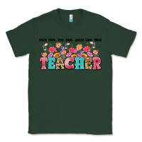 Sports Green teach them love them watch them grow teacher Classic Tee - Artiststas