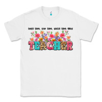 White teach them love them watch them grow teacher Classic Tee - Artiststas