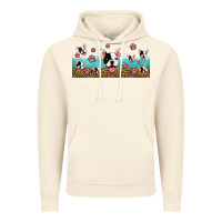 Vintage Artic french bulldogs Vintage Hoodie - Jasminsmagicworld