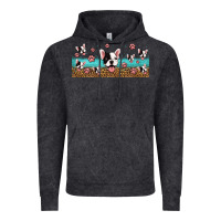 Vintage Black french bulldogs Vintage Hoodie - Jasminsmagicworld