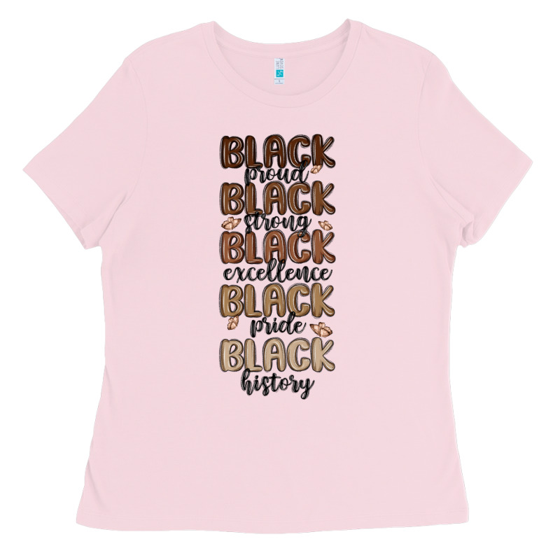 Black History Melanin Malia Ladies Tee by MaliasSmallBusiness | Teevron