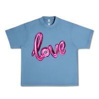 Pebble Blue valentines day love balloon Urban Heavy Tee - RanaPortraitStore