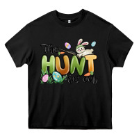 Black the hunt is on Heavy Core Tee - MaliasSmallBusiness