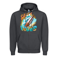 Smoke Salty vibes Zipper Hoodie - FaDigitalArtStudio
