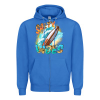 True Royal Salty vibes Zipper Hoodie - FaDigitalArtStudio