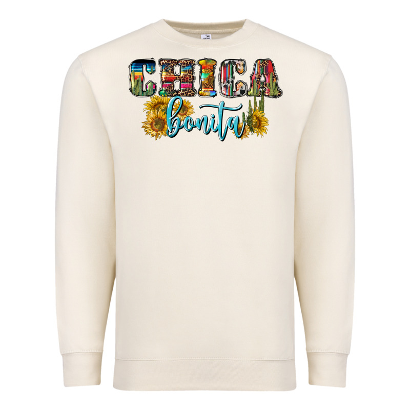 Chica Bonita Premium Sweatshirt by BundleAndBundleShop | Teevron