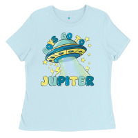 Baby Blue boys go to jupiter Ladies Tee - MaliasSmallBusiness