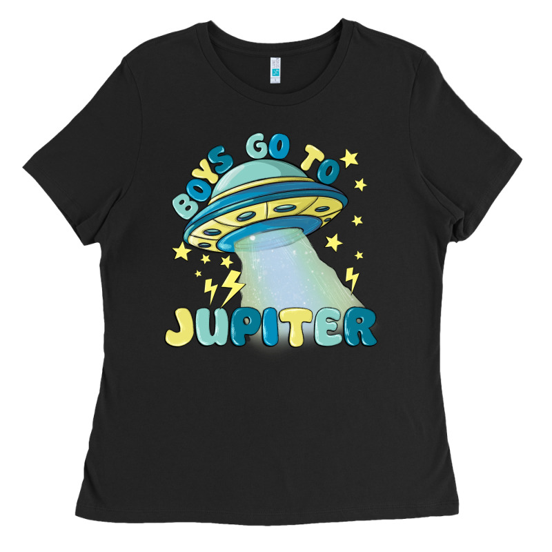 Boys Go To Jupiter Ladies Tee by MaliasSmallBusiness | Teevron