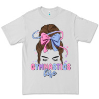 Dove Grey gymnastics life Premium Tee - MaliasSmallBusiness