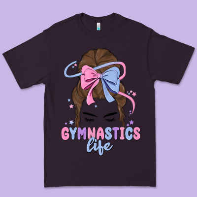 Gymnastics Life Premium Tee Designed By Maliassmallbusiness
