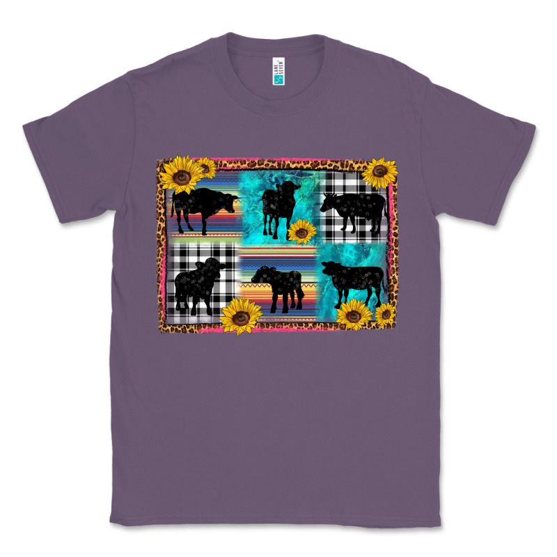 Cow Sunflower Leopard Classic Tee by Artiststas | Teevron