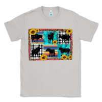Moon Dust cow sunflower leopard Classic Tee - Artiststas
