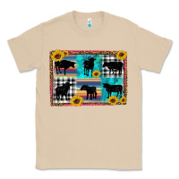 Mushroom cow sunflower leopard Classic Tee - Artiststas