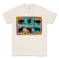 Natural cow sunflower leopard Classic Tee - Artiststas
