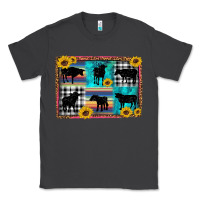 Smoke cow sunflower leopard Classic Tee - Artiststas