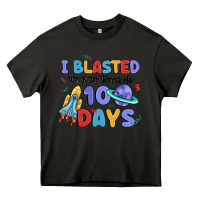 Asphalt i blasted my way through 100 days Heavy Core Tee - MaliasSmallBusiness