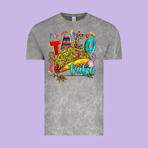 Taco Tribe Vintage Tee Designed By Ranaportraitstore