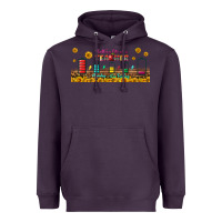 Plum battery life of a teacher libbey glass Heavyweight Hoodie - BundleAndBundleShop