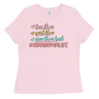 Bubblegum Pink grandma life Ladies Tee - MaliasSmallBusiness