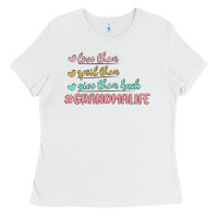 White grandma life Ladies Tee - MaliasSmallBusiness