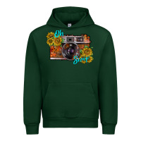 Forest Green oh snap Urban Hoodie - RacoonDesign