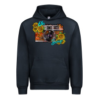 Navy oh snap Urban Hoodie - RacoonDesign
