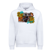 White oh snap Urban Hoodie - RacoonDesign